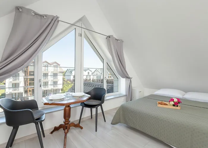 Stylowe Na Wybrzezu Niedaleko Plazy W Chlapowie By Renters Lägenhet Władysławowo
